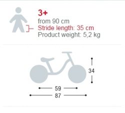 Bicicleta fara pedale - Puky-4031